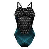Aqua80s RCCL - Skinny Strap Swimsuit
