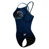 Elko Skinny Dark Design - Skinny Strap Swimsuit