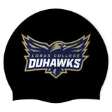 Loras College - Swimoutlet PO22768952 (BLK/3) - Custom Silicon Swimcap