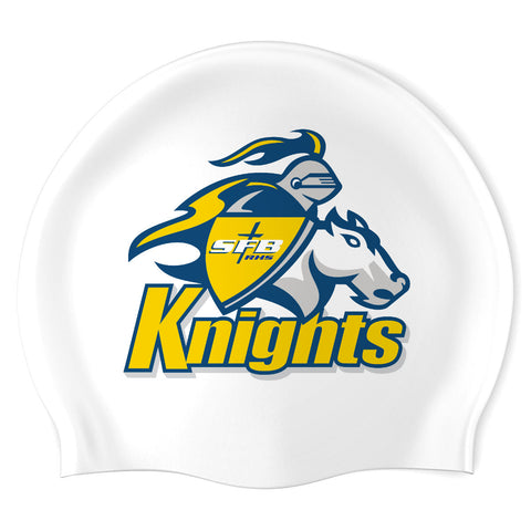 Borgia Knights - Swimoutlet PO22811395 (White/3) - Custom Silicon Swimcap