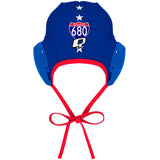D3 - SPECIAL  - #'s Outlined - Water Polo Cap