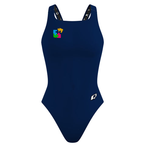 Esto es una prueba - Solid Classic Strap Swimsuit - PERSONALIZED