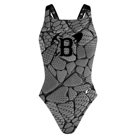 Bauxite High classic 1 - Classic Strap Swimsuit