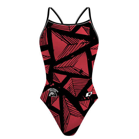 Calgary Swordfish - Skinny Strap Swimsuit