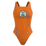 GSD Naranja - Classic Strap Swimsuit