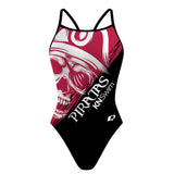 Piratas KN Swim Red - Skinny Strap Swimsuit