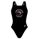 Johnnie Means Aquatics Tigersharks FV1   - Classic Strap Swimsuit