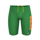RBG Large text left leg . 50 logo - Jammer Swimsuit