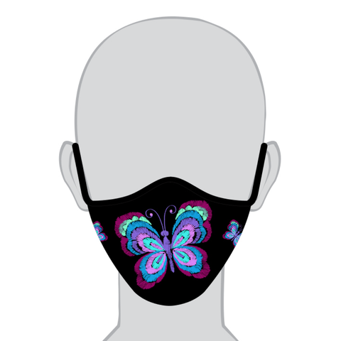 Q Face Mask Borboleta