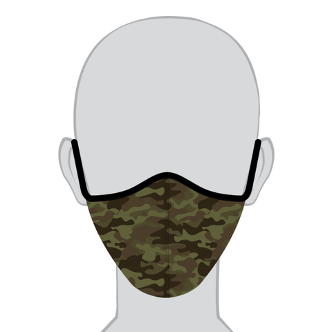 Q Face Mask Camo