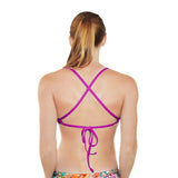 Colors of the Sea Tieback Top - Q Swimwear