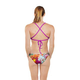 Colors of the Sea Bikini Bottom - Q Swimwear