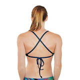 Dragonfly Wings Tieback Top - Q Swimwear