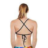 Fire Opal Tieback Top - Q Swimwear