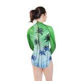 Green Paradise Surf Suit - Q Swimwear