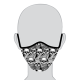 Q Face Mask Heavy Skulls