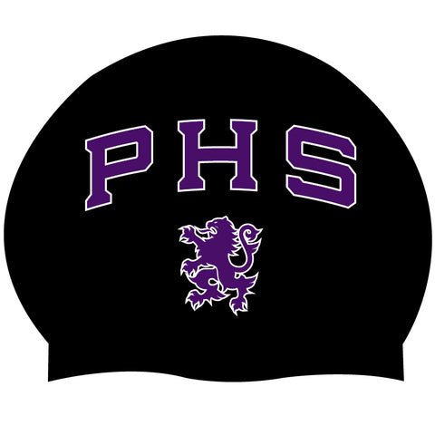 PHS - Swimoutlet (BLK/02) - Custom Silicon Swimcap