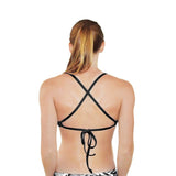 Contrast Tieback Top - Q Swimwear