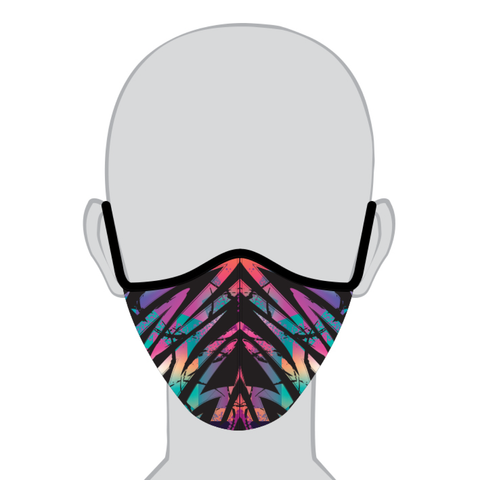 Q Face Mask Neon Nights