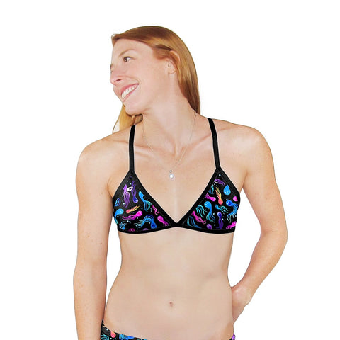Octo Party Tieback Top - Q Swimwear
