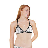 Panda Play Tieback Top - Q Swimwear