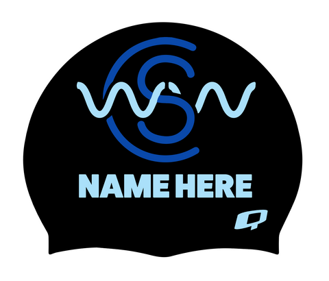 Wasilla Waves + Silicone Cap with names