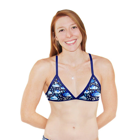 Rainy Day Tieback Top - Q Swimwear
