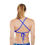 Salty Seas Tieback Top - Q Swimwear