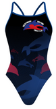 Brentwood Dolphin Swim Team - Skinny Strap Swimsuit