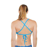 Turtle Trot Tieback Top - Q Swimwear