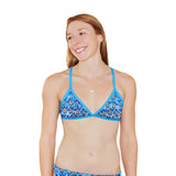 Turtle Trot Tieback Top - Q Swimwear