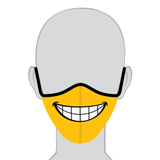 Q Face Mask Smiley