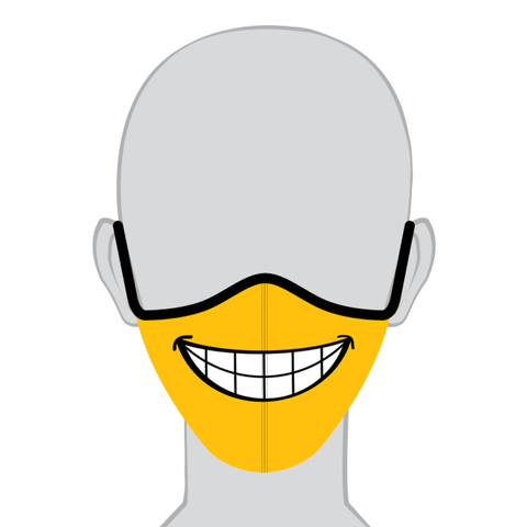 Q Face Mask Smiley
