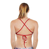 Thought en Rouge Tieback Top - Q Swimwear