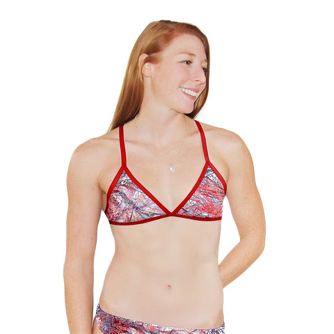 Thought en Rouge Tieback Top - Q Swimwear