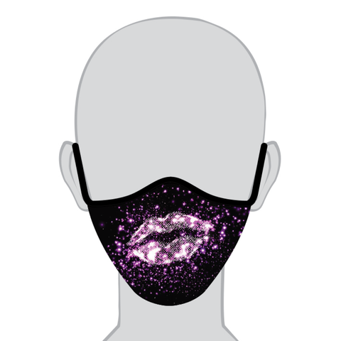 Q Face Mask Space Kiss