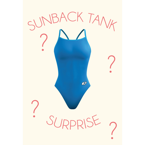 Swimsuit Surprise- Sunback Tank - Q Swimwear