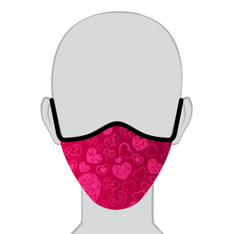 Q Face Mask Valentine