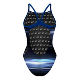 Strobe Blue - Skinny Strap