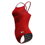 Doodle Red FV - Skinny Strap