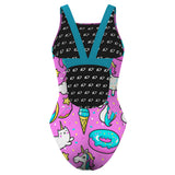 Medicine Hat Confetti - Classic Strap Swimsuit