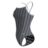 VC Pirates Gray - Sunback Tank Swimsuit