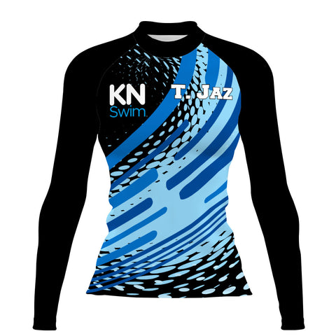 KNSwim 2023 - T. Jaz - Women's Surf UPF50+ Long Sleeve Rash Guard