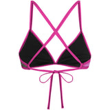 pink flower - Tieback Top
