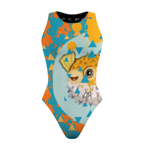 BSA pufferfish - Women's Waterpolo Swimsuit Classic Cut