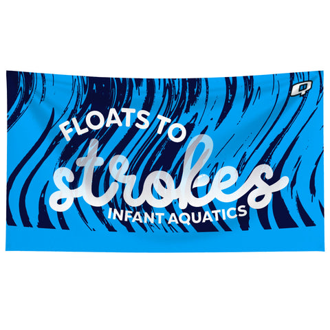 Floats to Strokes - Microfiber Swim Towel