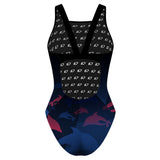 Brentwood Dolphin Swim Club_ Swimoutlet - Classic Strap Swimsuit