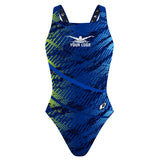 D2 Simple - Classic Strap Swimsuit