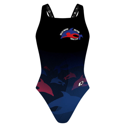 Brentwood Dolphin Swim Club_ Swimoutlet - Classic Strap Swimsuit