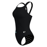 Dundas Solid - Solid Classic Strap Swimsuit